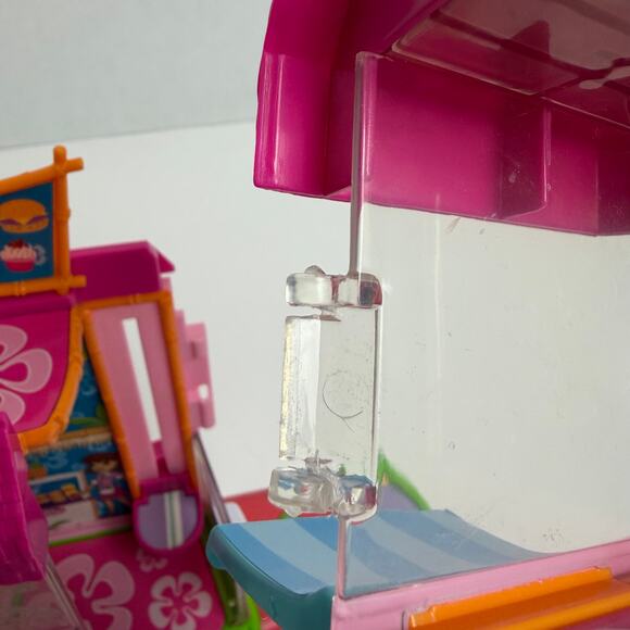 Vintage Polly Pocket Magnetic Polly Place Surf Diner Set *Flawed* - Picture 4 of 6